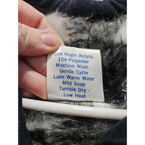 Vintage Yumaland Bolero Jacket Aztec Southwestern Fleece Ladies Coat S M Western - Picture 3 of 9